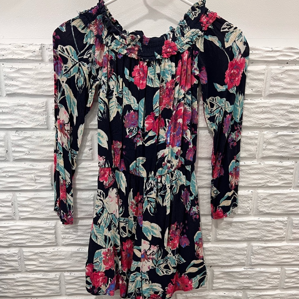 Small - Floral Romper